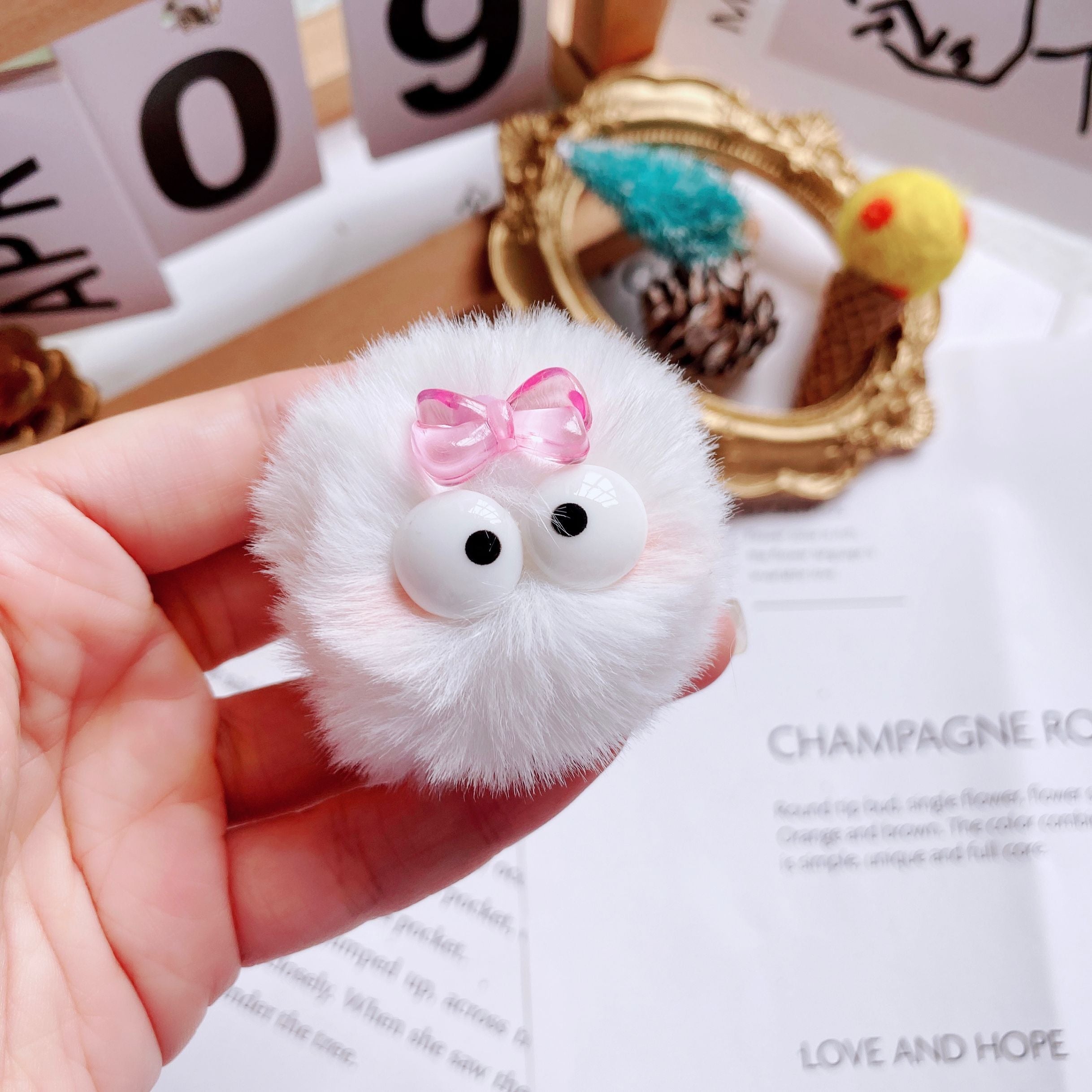 Shoe Buckle Sunglasses Color Wool Ball